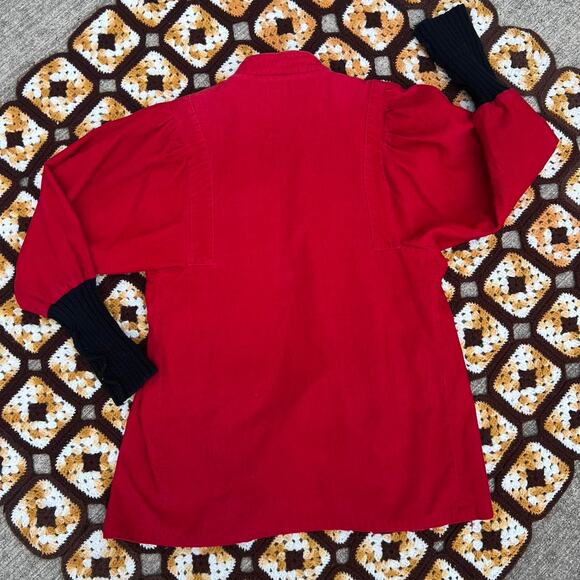 Vintage Red Corduroy Jacket - Picture 6 of 7